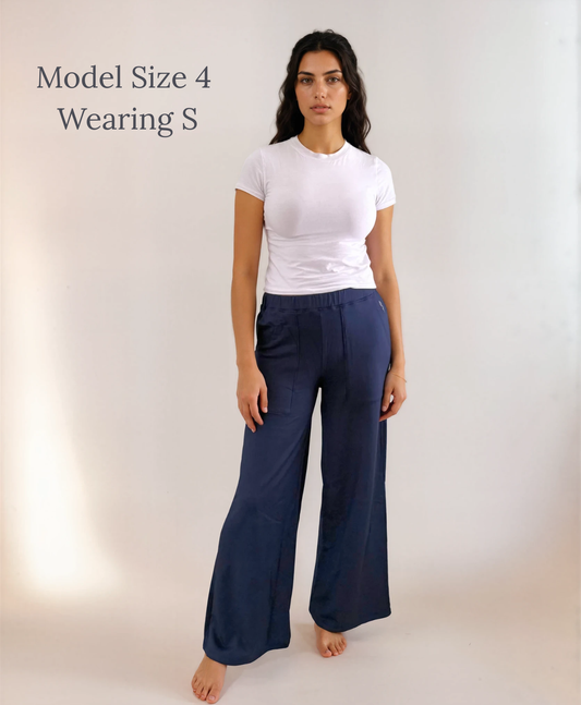 Bare Comfort Pants- Navy