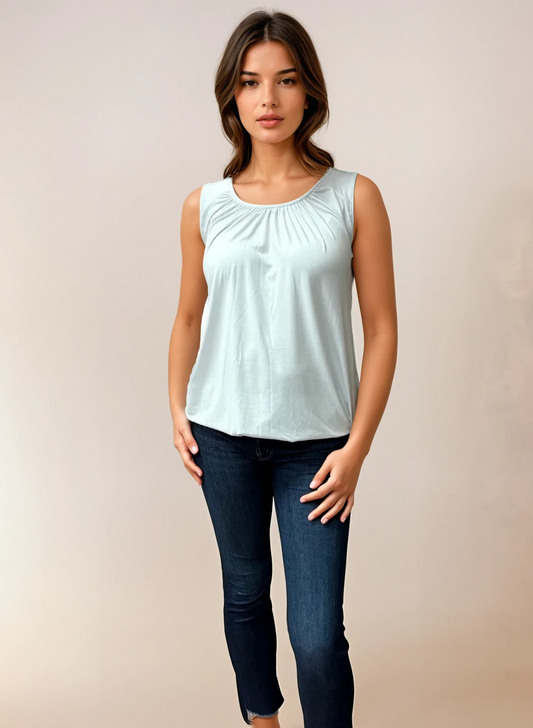 Claudia Tank- White