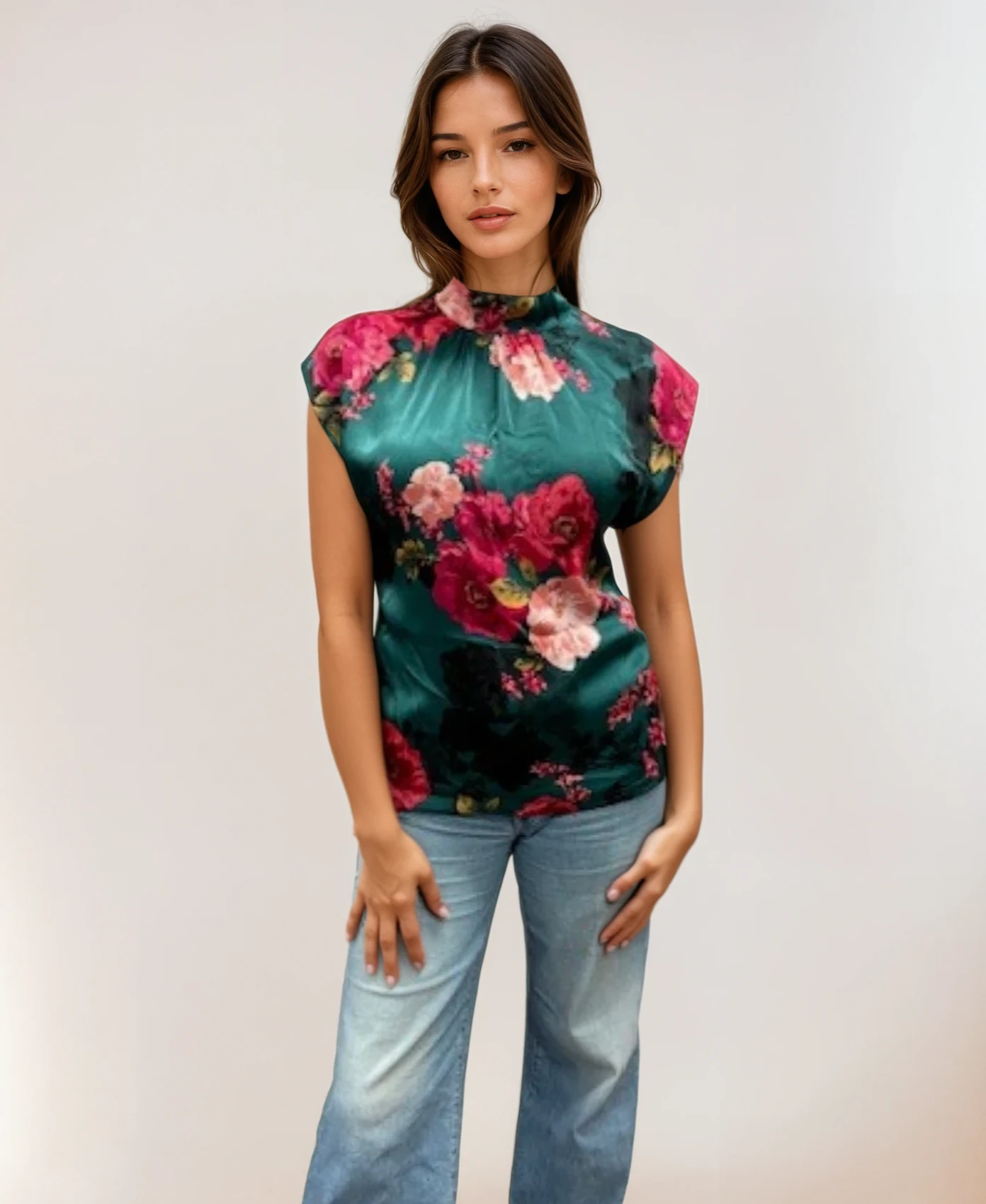 Tie Me Softly- English Rose (Satin)