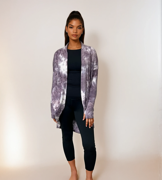 Dolman Cardi - Purple Haze