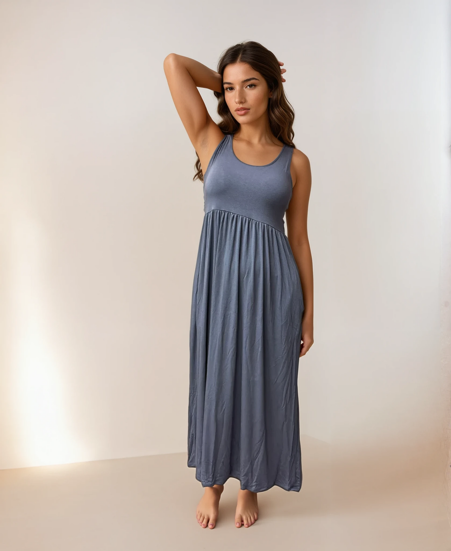 Summer Dress- Dusty Purple