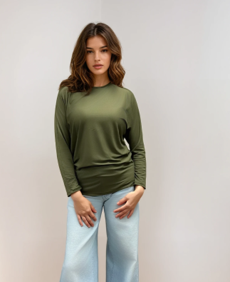 Hip Hugger Dolman- Olive