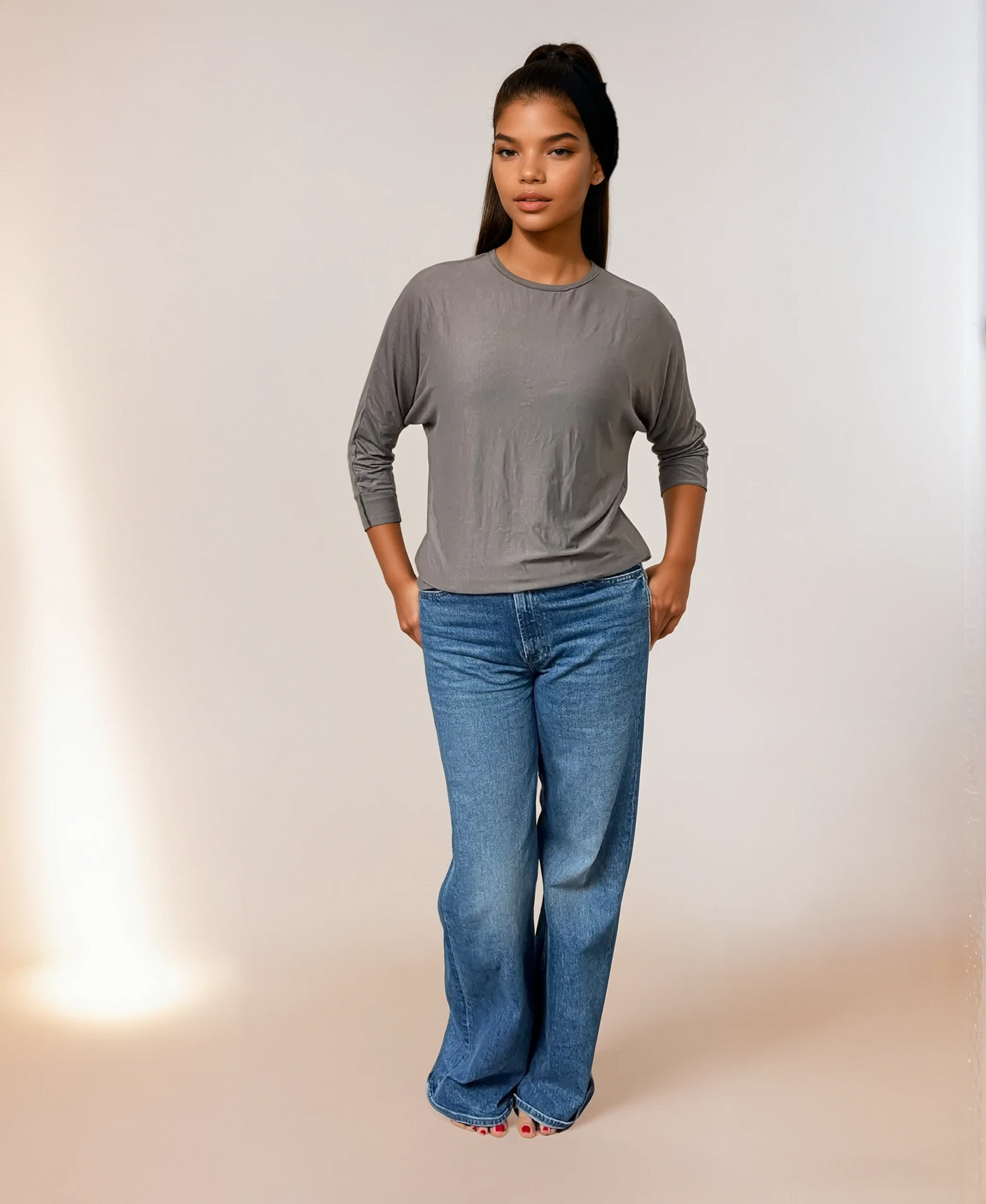 Hip Hugger Dolman- Putty