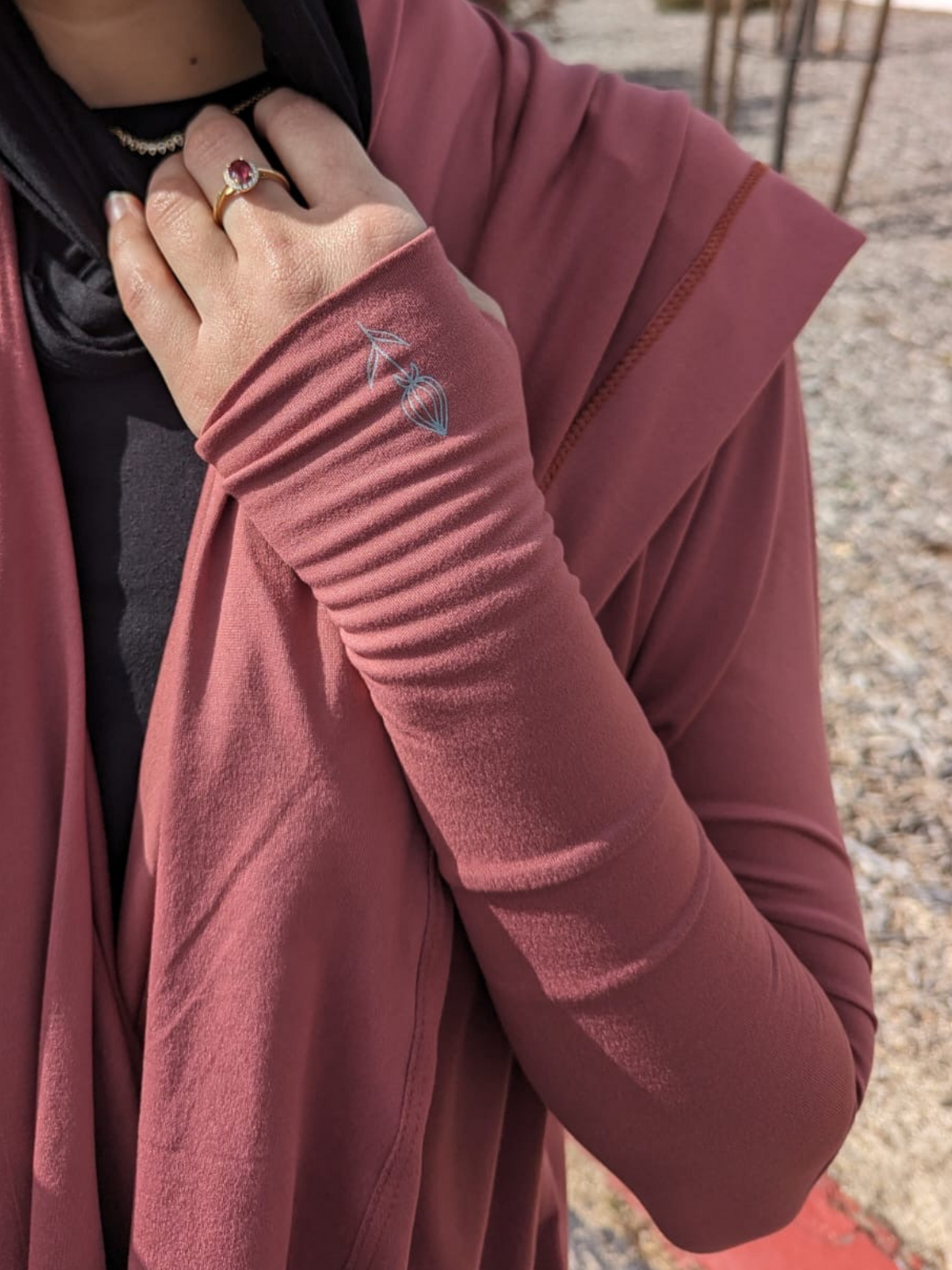 Diane Cardigan -Velvet Rose