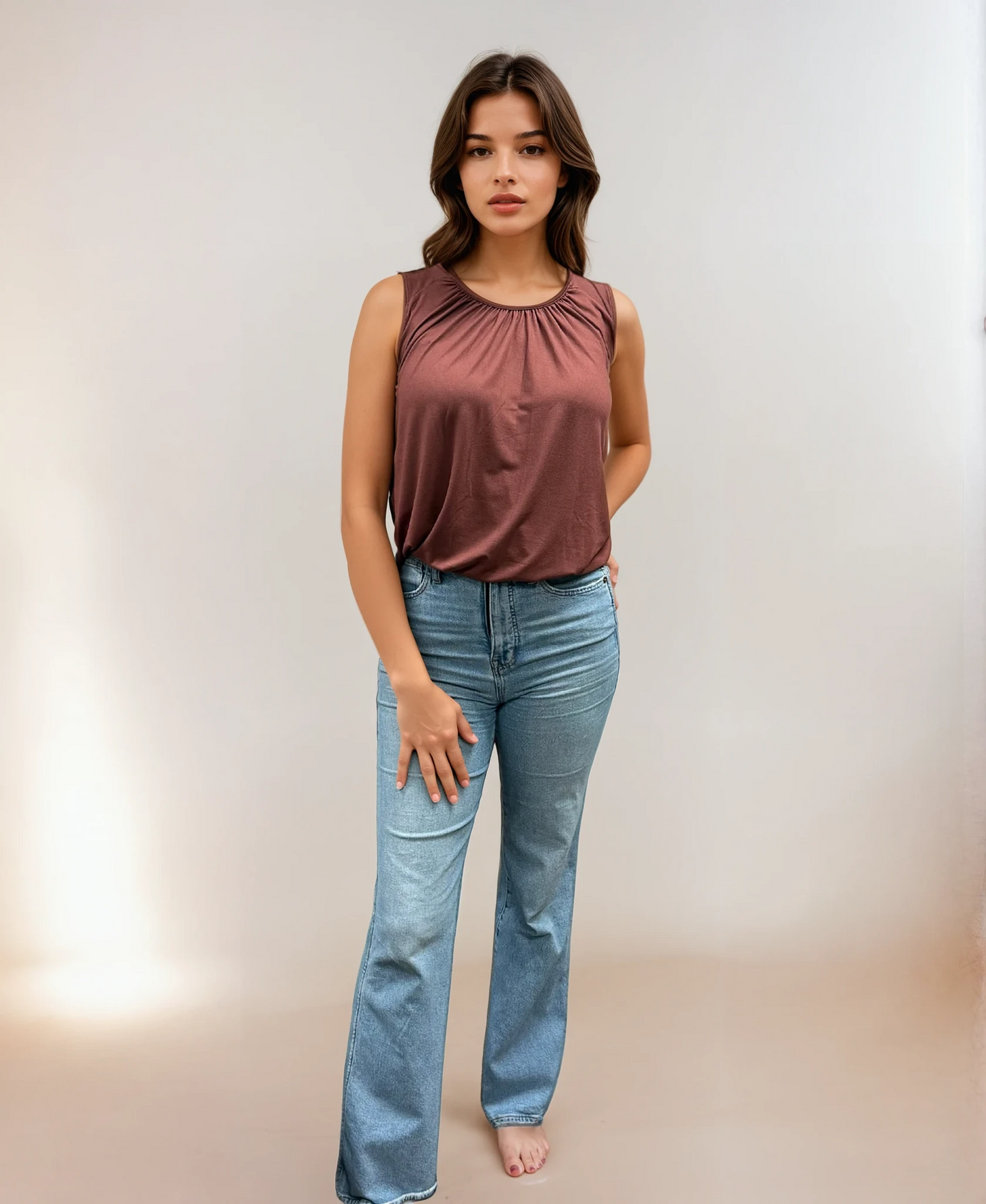 Claudia Tank- Native Clay