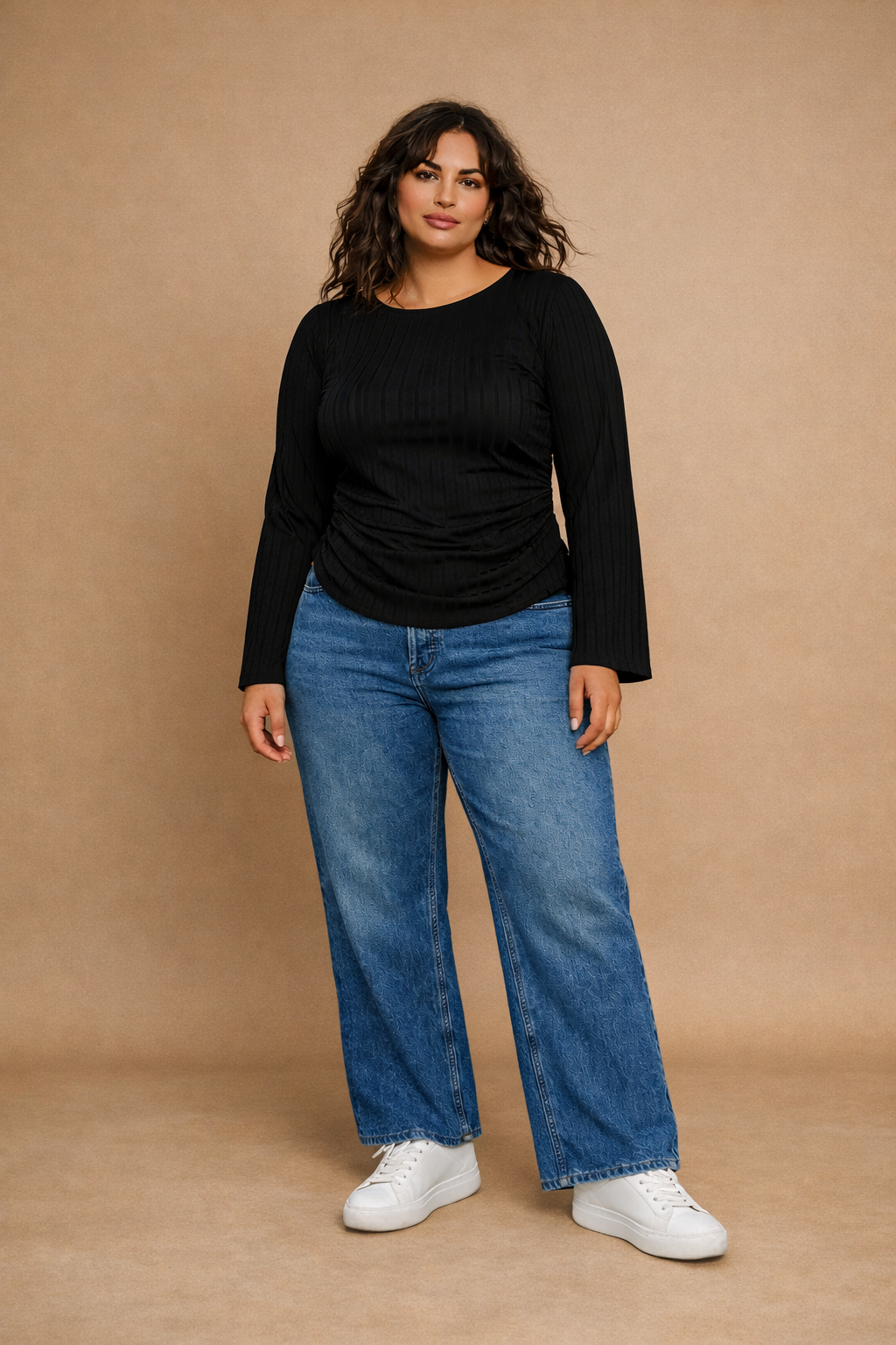 Not So Basic Top- Black