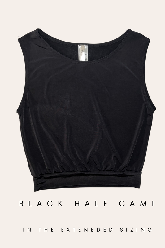 Half Cami 2.0-Black