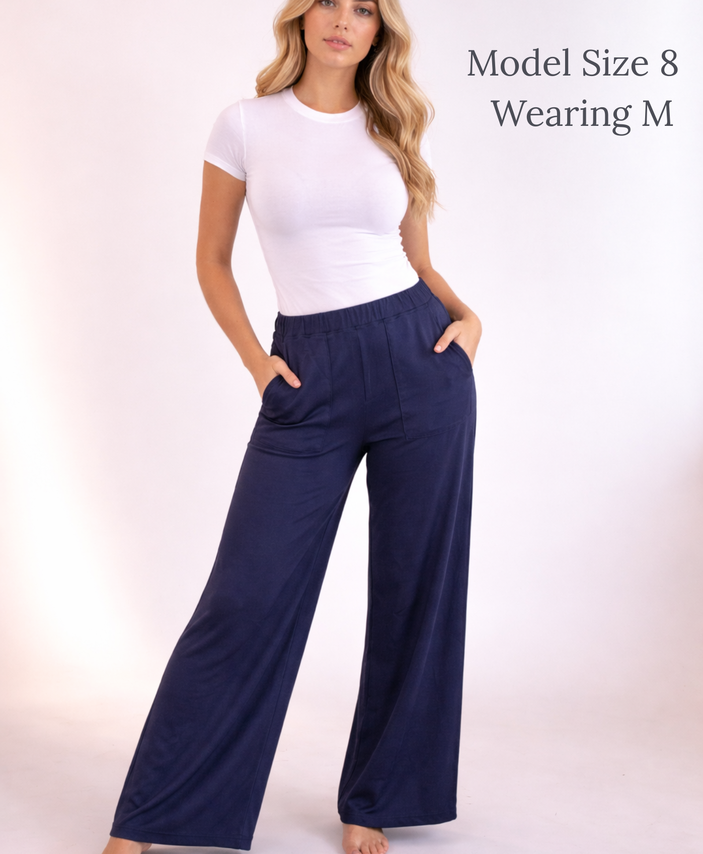 Bare Comfort Pants- Navy