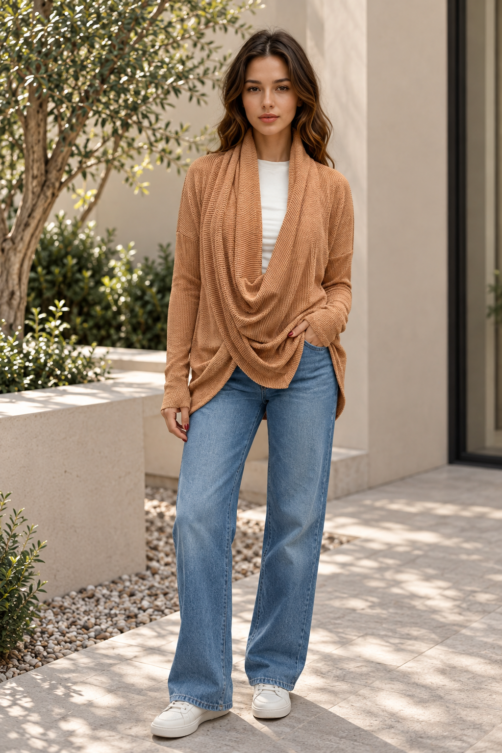 Criss Cross Cozy Sauce Women's Cardigan