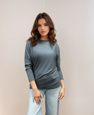 Hip Hugger Dolman- Steel
