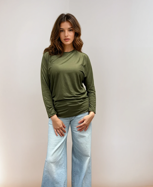 Hip Hugger Dolman- Olive
