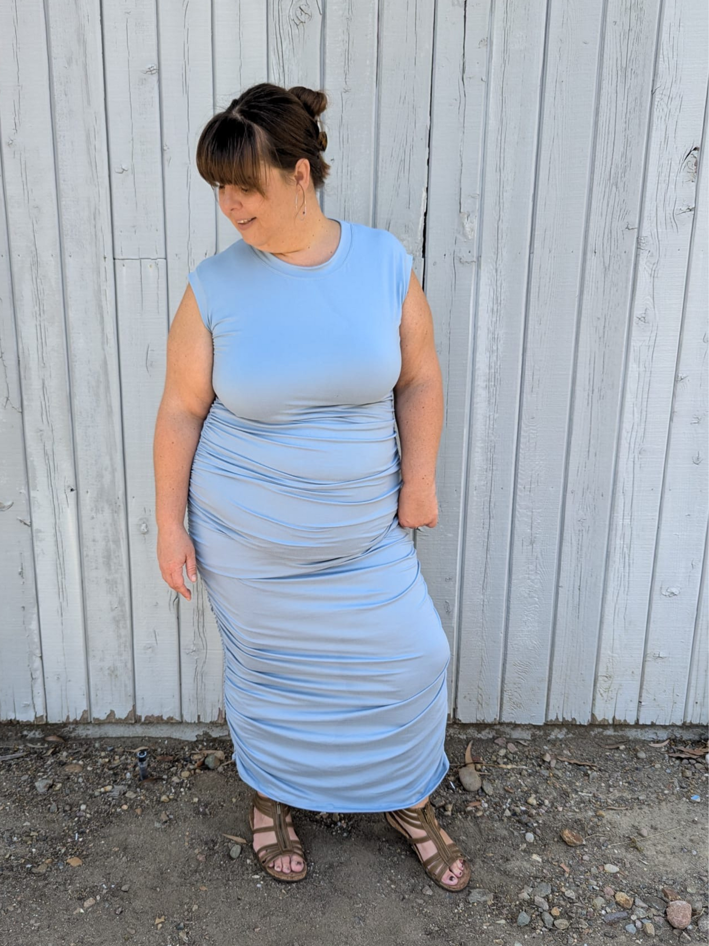 Marie Rouched Maxi-Bridgerton Blue