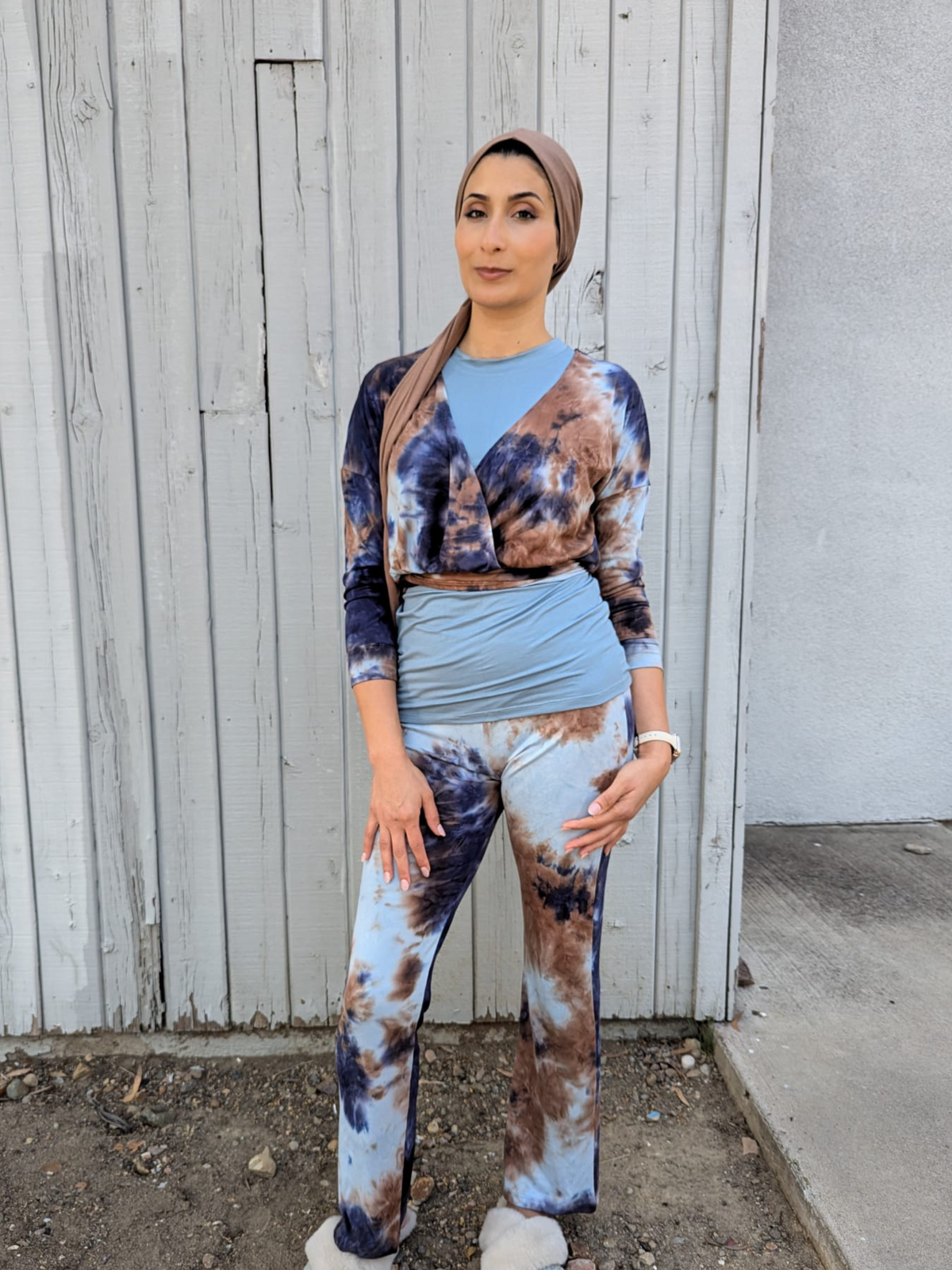 Chillax Odds & Ends Matching Outfit Set - Slumber Party Tie Dye