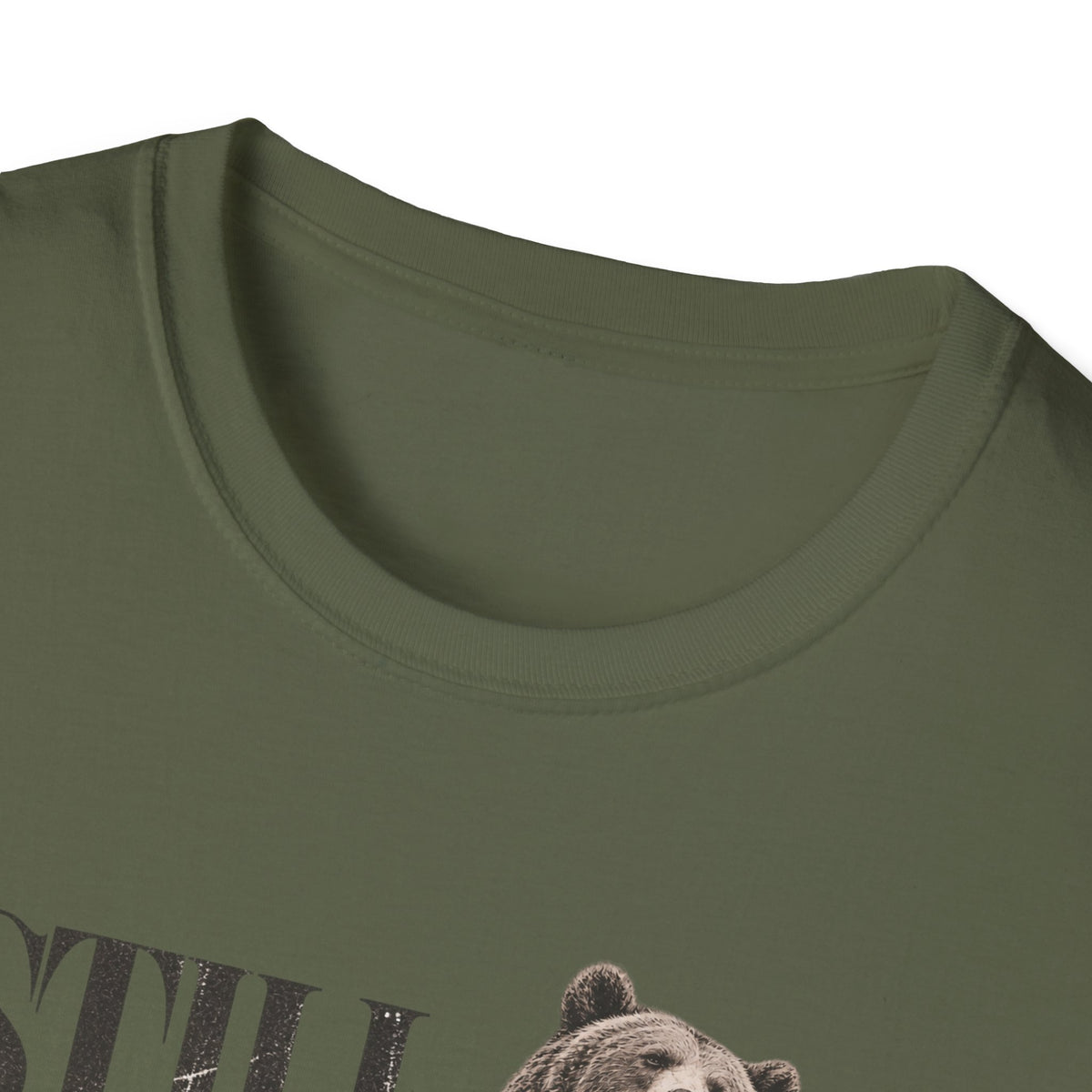 Still Choosing the Bear T-Shirt — Bear Graphic Tee for Nature Lovers