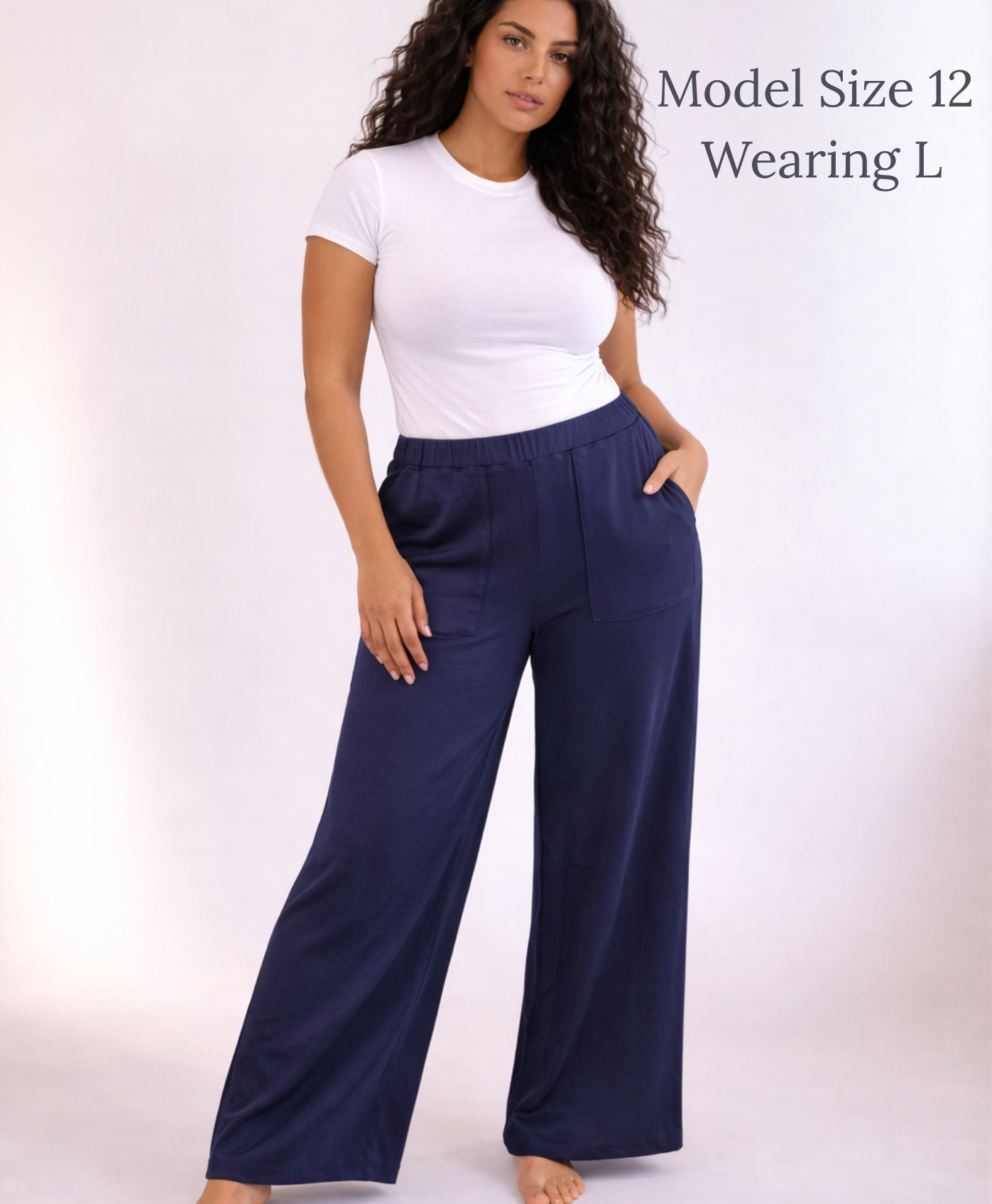 Bare Comfort Pants- Navy