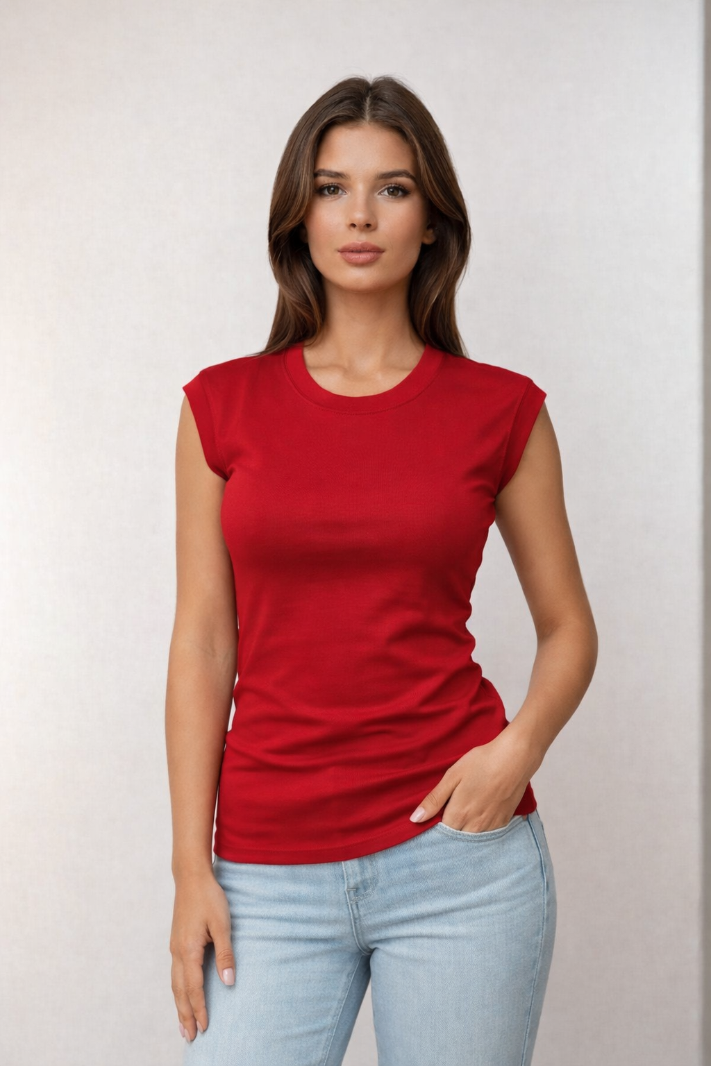 Tank Tee 2.0 - Scarlet