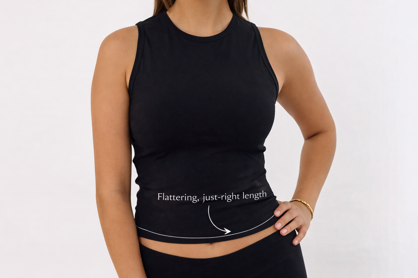 The Core Layer Top-Charcoal