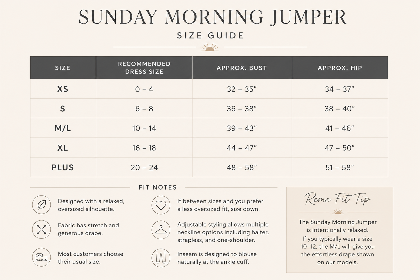 Sunday Morning Jumper - Black