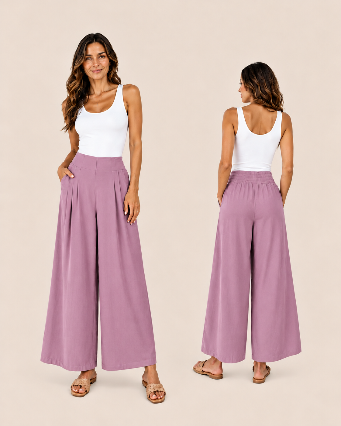 Catalina Women's Wide Leg Pants
