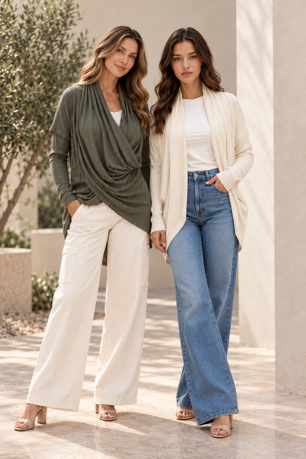 Criss Cross Cozy Sauce Women's Cardigan