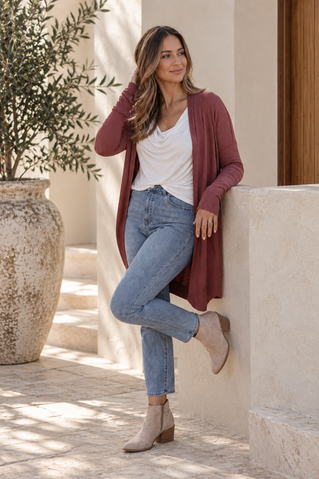Dolman Sleeve Cardigan