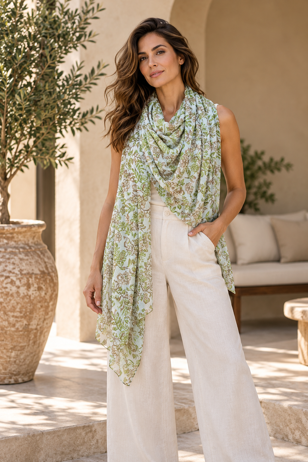 Oversized Square Fashion Scarf