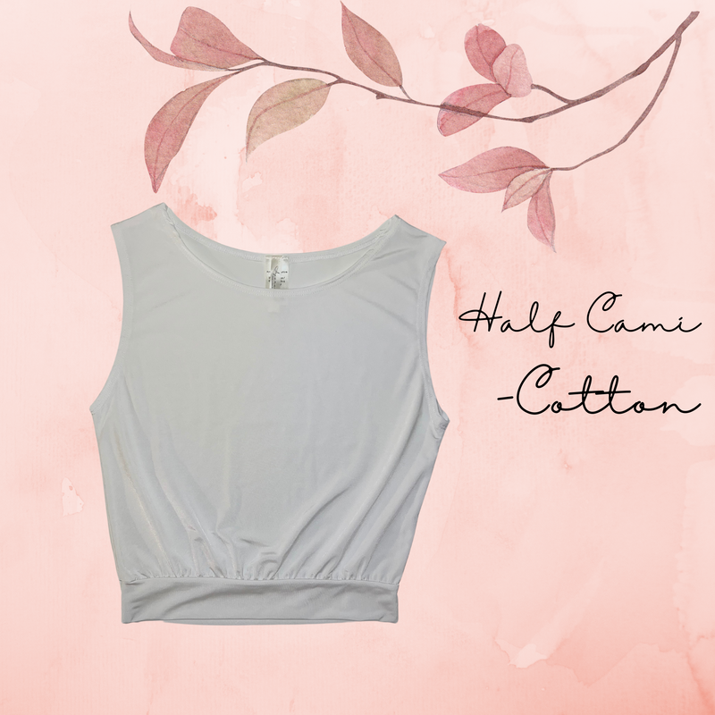 Half Cami- Cotton