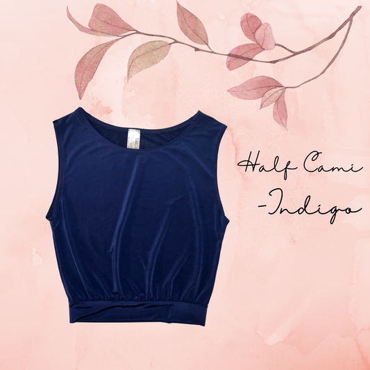 Half Cami- Indigo