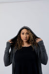 Hoodie Cardigan 3.0 - Charcoal