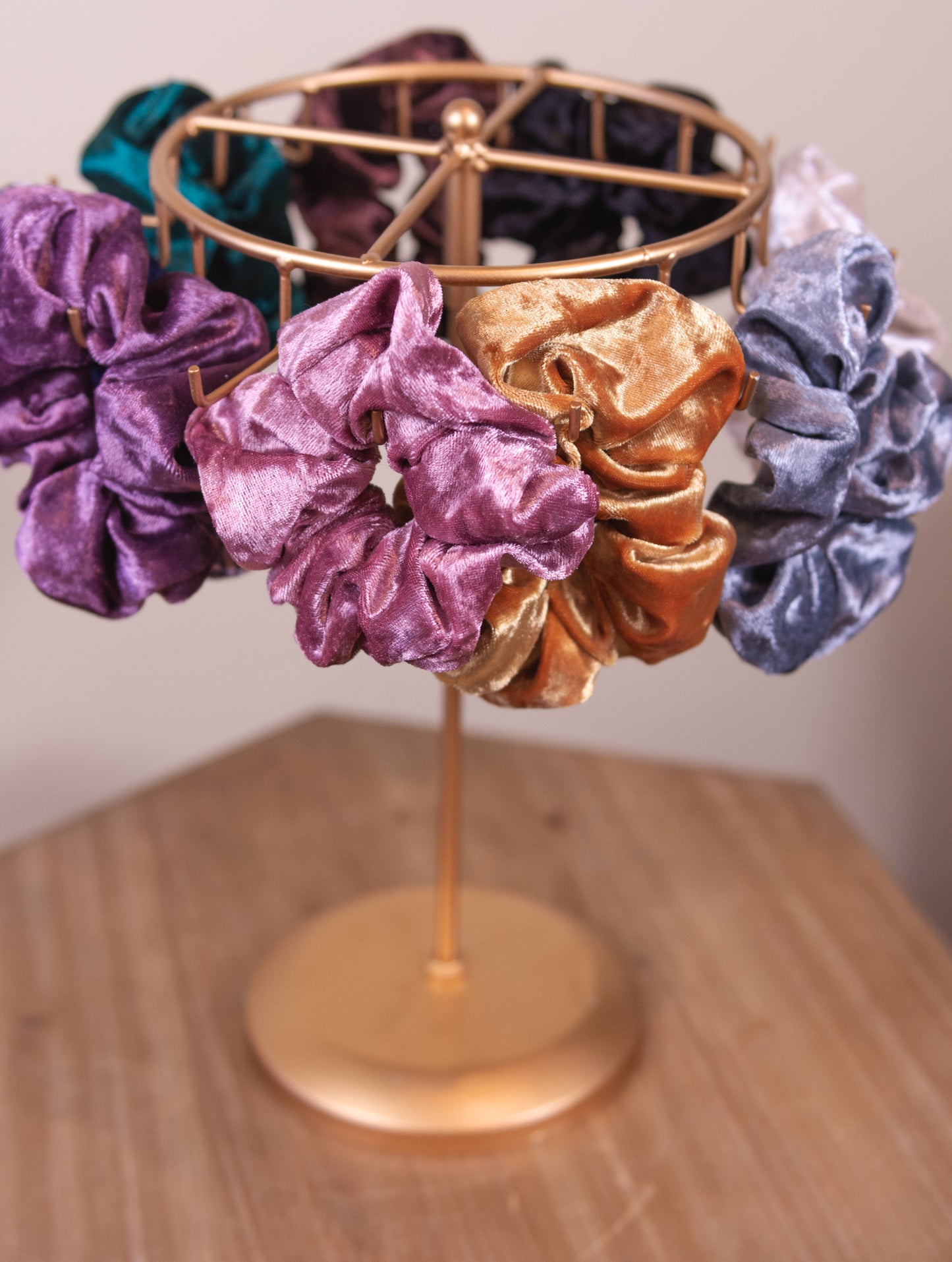 Velvet Scrunchies - Set of 3