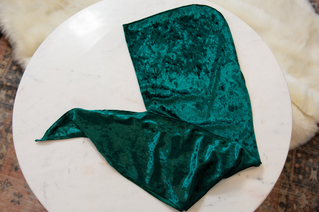 Velvet Luxe Hoodie - Emerald