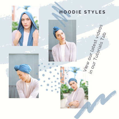 Hoodie/Turban- Desert Clay