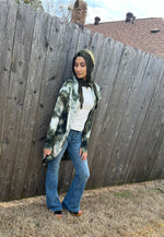 Hoodie Cardigan 3.0 - Green Goddess